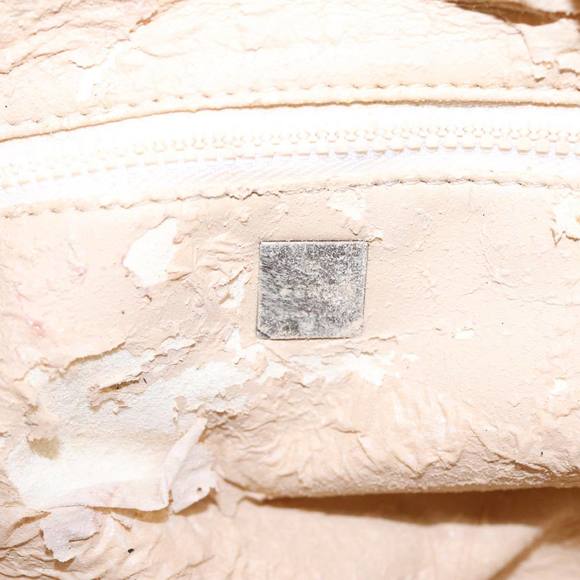 FENDI Zucca Canvas Vanity Pouch Brown Black Silver Auth 87877 - Picture 11 of 16